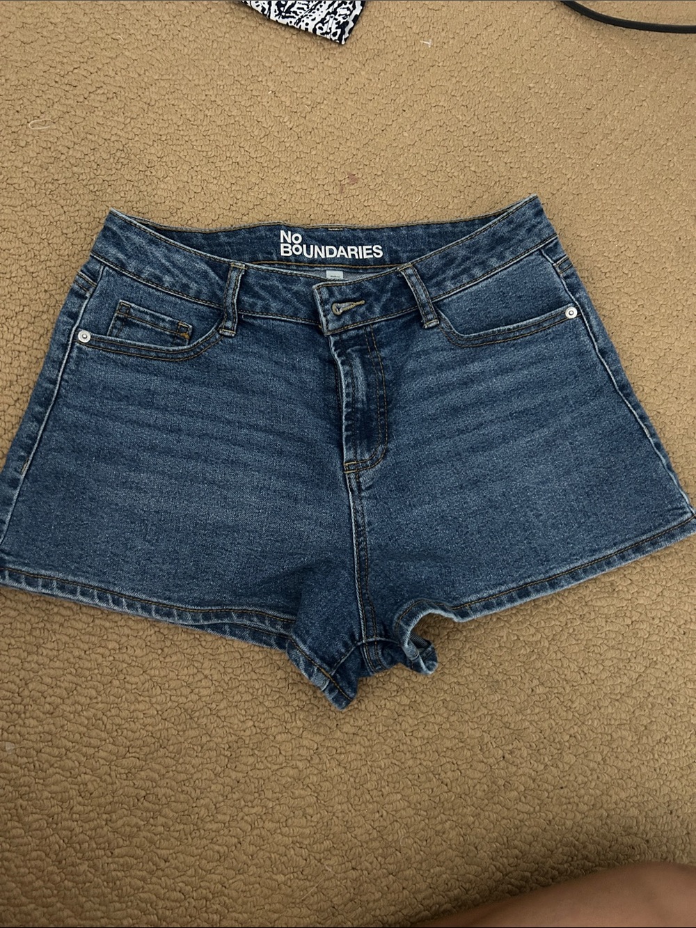 No Boundaries Blue Denim Jean Shorts